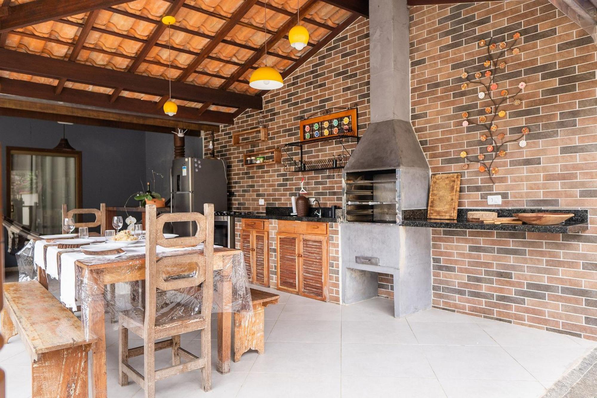Casa Ubatuba Temporada Villa Bagian luar foto