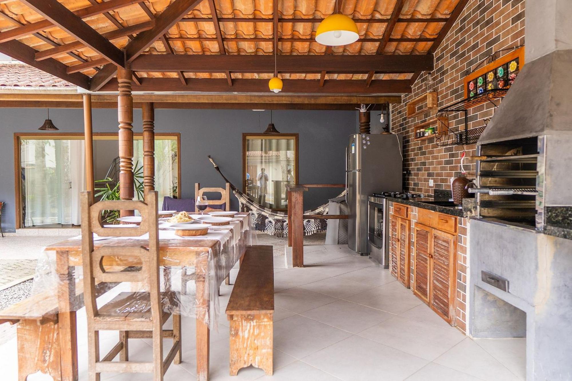 Casa Ubatuba Temporada Villa Bagian luar foto